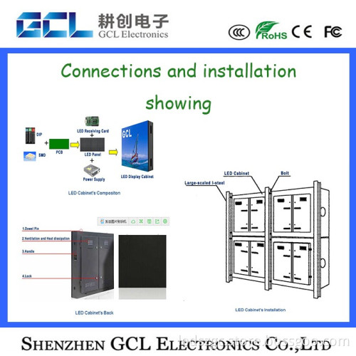 indoor rental led video wall p4.81 cheap price indoor full color led display screen for travel event rental